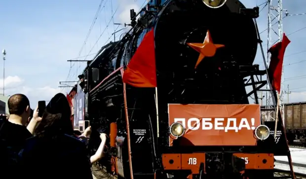 Поезд Победы на паровой тяге прибудет в Оренбуржье
