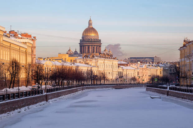 Синоптик Колесов: температура в центре Петербурга утром опускалась до -23,5°C