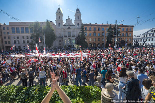 100 дней беларуского протеста.