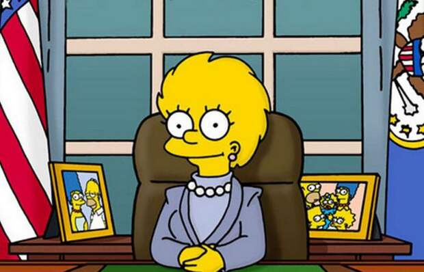 Симпсоны предсказали президентство Трампа в 2000 году. Эпизод “Барт в будущем”.