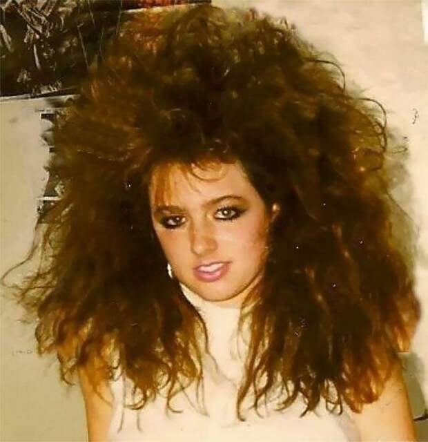 Фотографии модниц 80-х с невероятно гигантскими шевелюрами волосы, забавно, люди, мода, модницы, прическа, фото