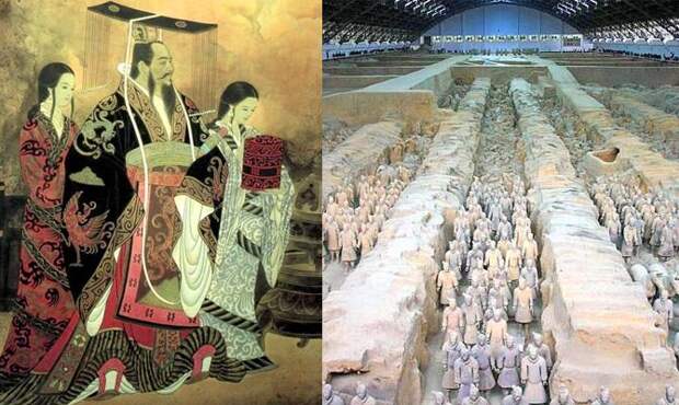 Интересные исторические факты, император Китая Цинь Ши Хуанди спалил все книги 