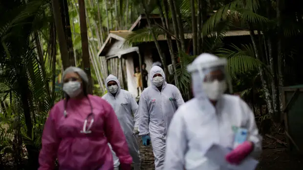 Число случаев инфицирования коронавирусом в Бразилии превысило 1,4 млн