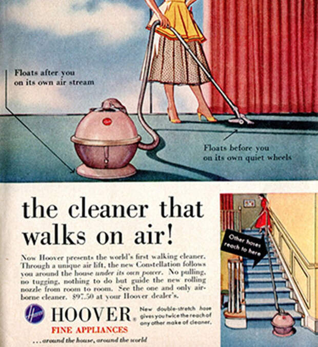 Как неудачная реклама разрушила 80-летнюю компанию: история производителя пылесосов Hoover