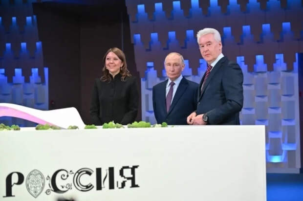 Путин и Собянин дали старт строительству национального центра «Россия»