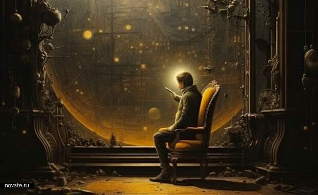 Мы смотрим телевизор жизней других и забываем про собственную. / Фото: Midjourney Мы смотрим телевизор жизней других и забываем про собственную. / Фото: Midjourney