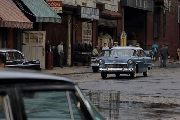 На съемочной площадке фильма Стивена Спилберга кино, авто, стивен спилберг