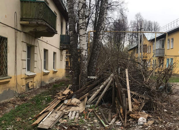 Рязанец пожаловался на последствия капремонта жилого дома