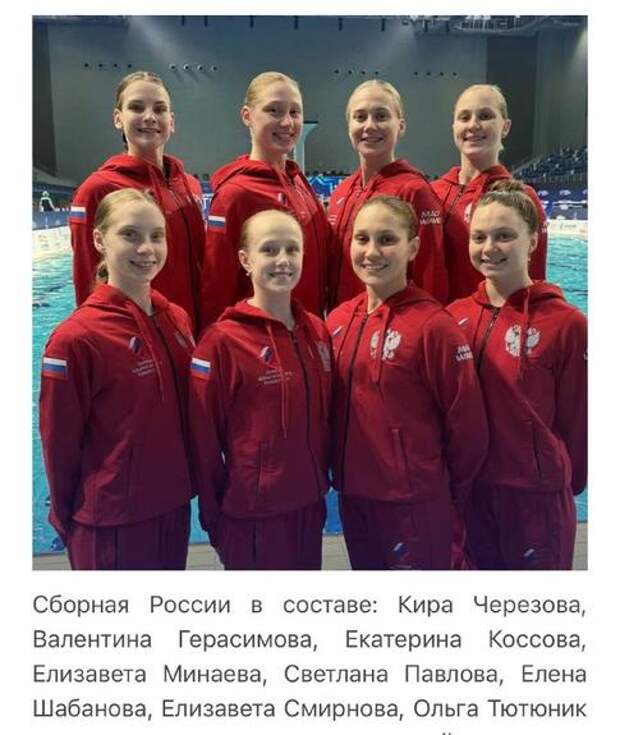 Российские синхронисты вернулись на международную арену с триумфом: 8 медалей на Кубке мира в Китае