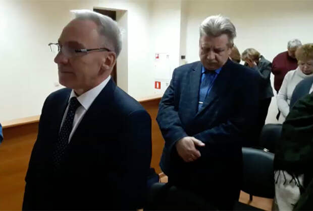 Александр Ругин во время оглашения приговора