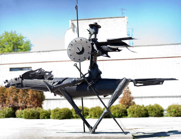 Скульптура Дон Кихота в Омске