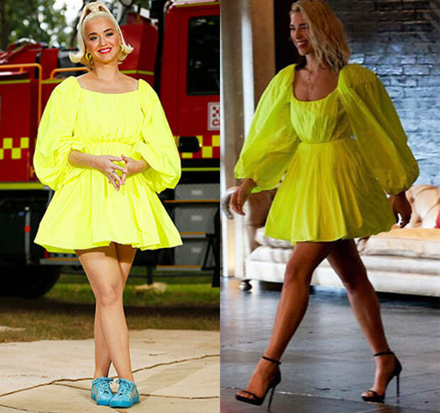 Битва платьев: Кэти Перри против Дуа Липы