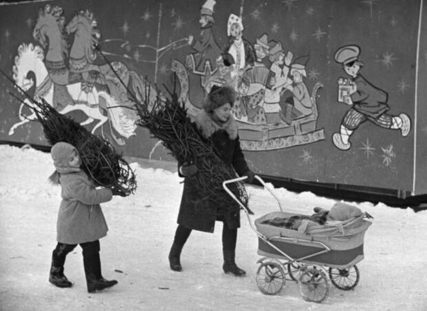 Советский Новый год в 60-е - 70-е годы