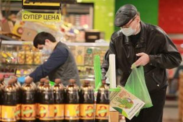 Магазин «Пятерочка» в ВАО закрыт из-за несоблюдения масочного режима . Фото: Наталия Нечаева, «Вечерняя Москва»