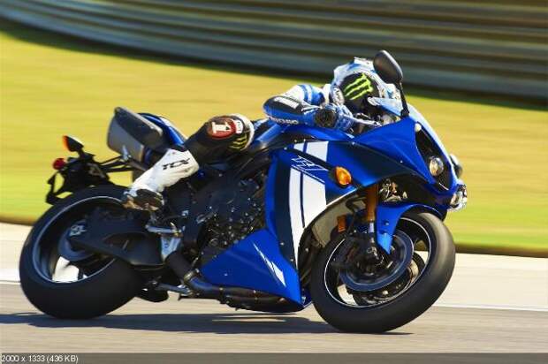 Фотографии спортбайка Yamaha YZF-R1 2012