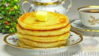 Фото к рецепту: Лепёшки с сыром сулугуни (на сковороде)