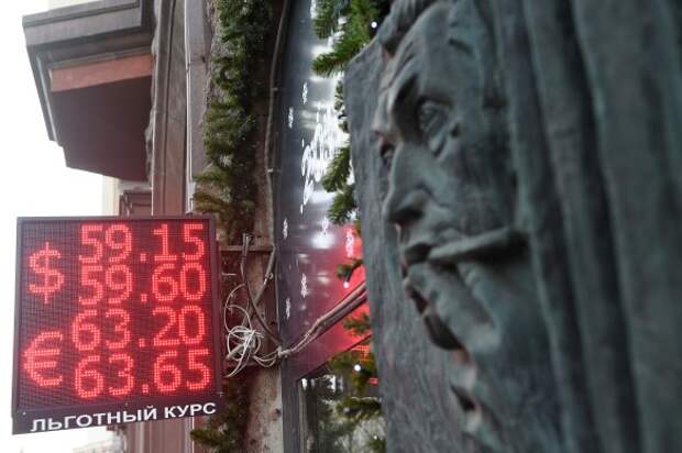 Главная угроза курсу рубля – санкции США. Фото: www.globallookpress.com