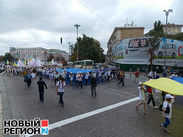 Новый Регион: День независимости в Киеве: Янукович и оппозиция объявили, что не идут в союз с Москвой (ФОТО, ВИДЕО)