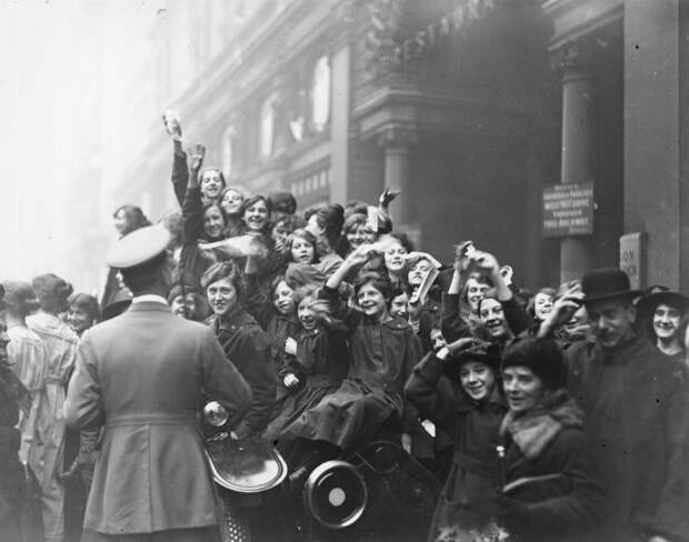 11 ноября 1918, Лондон. <br>