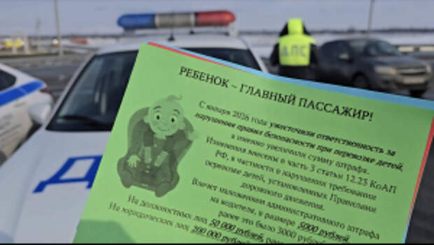 В Северной Осетии прошла акция «Ребенок – главный пассажир!»