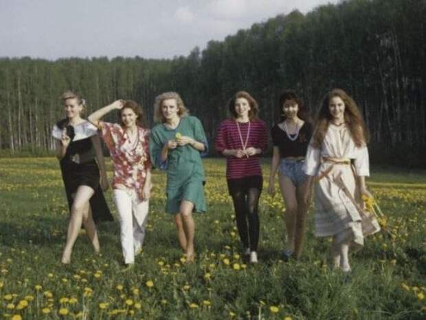 Участницы конкурса красоты *Мисс СССР-1989* | Фото: irgp2.ru