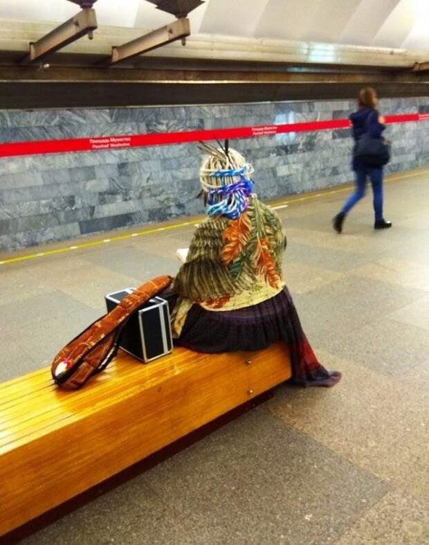 Самые странные пассажиры подземки