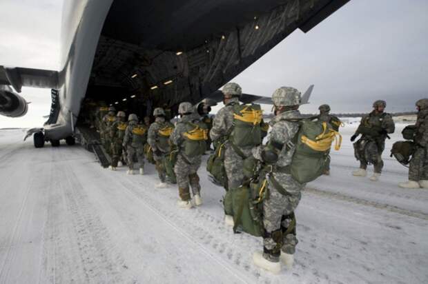 Американская военная экспансия в Арктику. Источник изображения: https://vk.com/denis_siniy