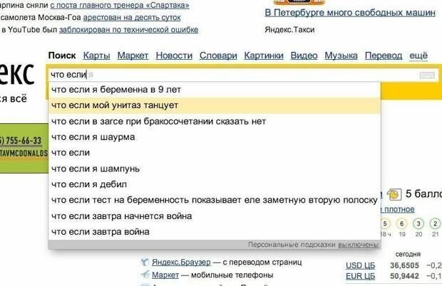 В Яндексе рассказали о самых нелепых запросах поисковой системы этого года