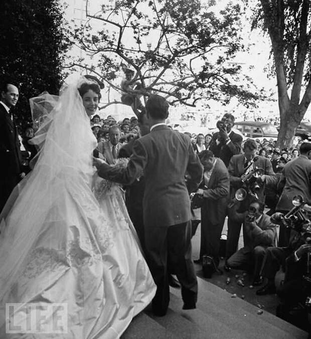 Первая свадьба Элизабет Тейлор (18 фотографий), photo:10
