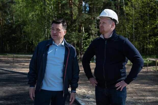 Губернатор Подмосковья: реконструкция парка в Черноголовке завершится летом
