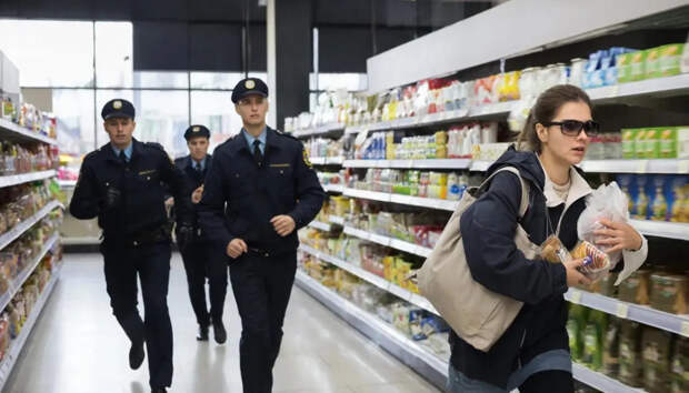 "Замять" не получилось: Чиновница обворовывала супермаркет, а когда поймали, начала "качать права"