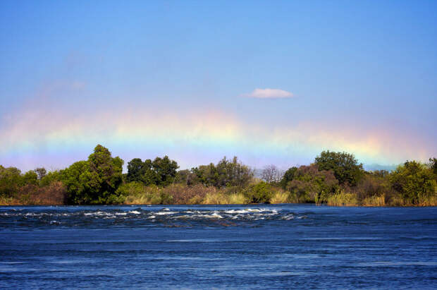 rainbow11 Радуга над самым большим водопадом в мире