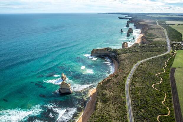 Великая океанская дорога австралия, красота, природа, удивительное