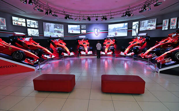 Экскурсия в музей Ferrari в Италии