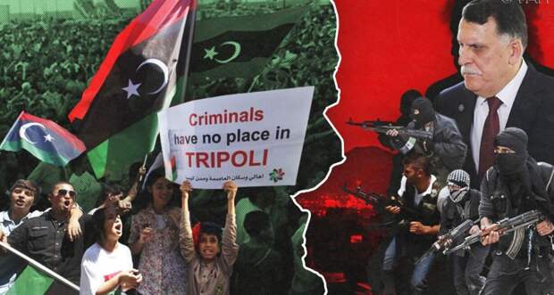 В Триполи прошли массовые протесты против режима ПНС