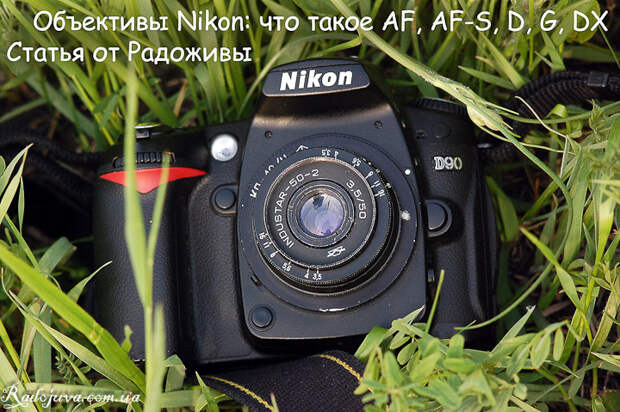 Некоторые обозначения объективов Nikon и совместимость с камерами Некоторые обозначения объективов Nikon и совместимость с камерами