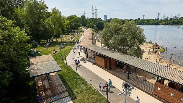 В Москве будет работать 108 зон отдыха у воды этим летом