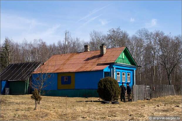 Деревня весной Весенняя прогулка