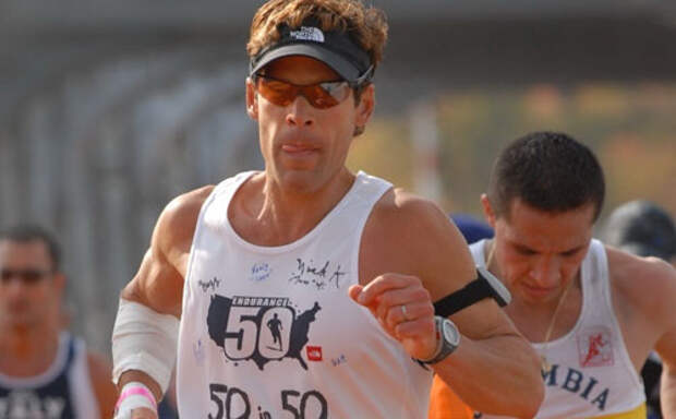 Dean Karnazes Running NYC Marathon