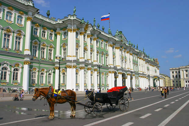 Дворцовая площадь, Санкт-Петербург, Россия, Европа
