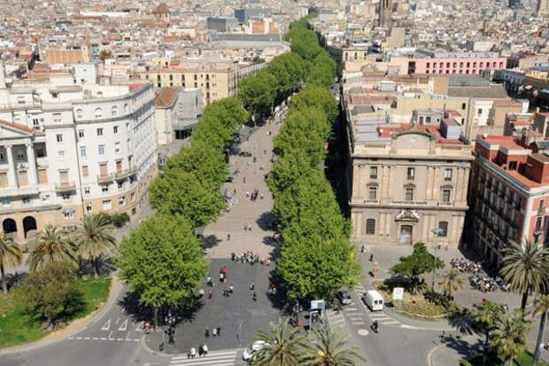 Ла Рамбла (La Rambla), Барселона