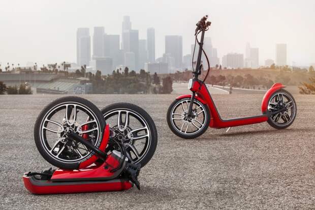 Mini CitySurfer: складной электроскутер по версии BMW-2 Mini CitySurfer: складной электроскутер по версии BMW-2