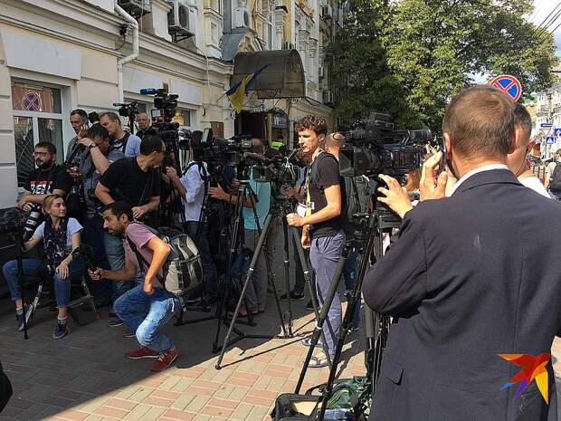 За процессом внимательно следят украинские СМИ. Фото: Анастасия МАТВЕЕВА 
