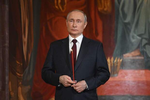 Путин поздравил православных верующих и всех граждан России с Пасхой