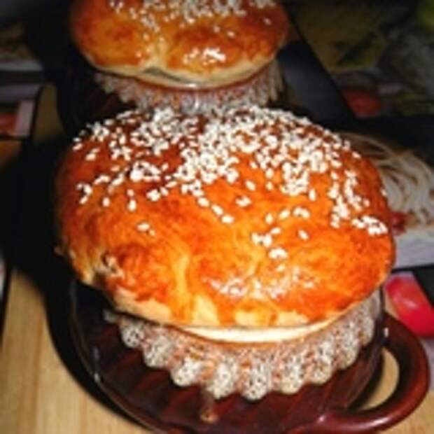 Ленивые "пельмени" в горшочках