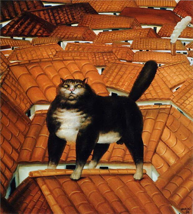botero cat on the roof.jpg2.jpg