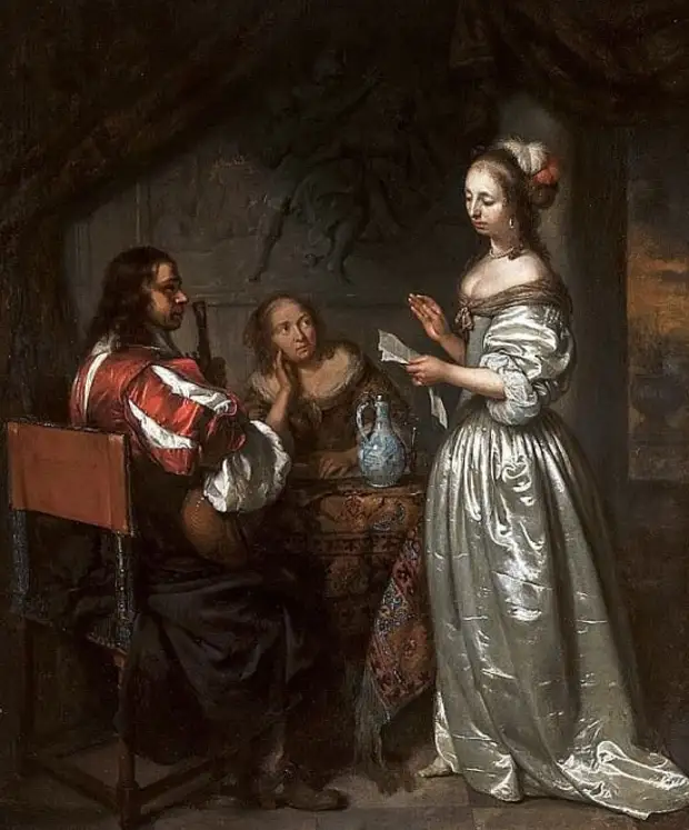 �������� Caspar Netscher (1639 � 1684). ������ �������� ����