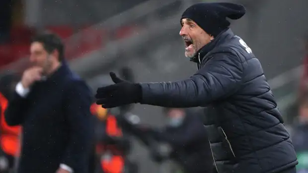 Спаллетти отказался пожать руку Витории после поражения от «Спартака»