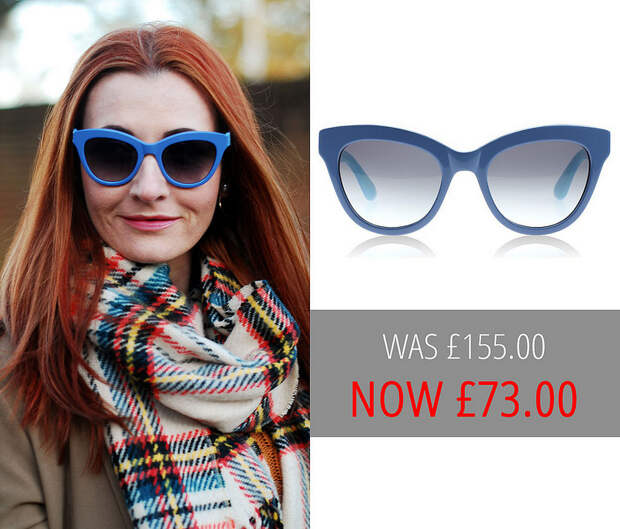 Sale: Marc by Marc Jacobs 350S Blue and Light Blue Sunglasses (Sunglasses Shop)
