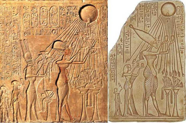 Атон: настенное искусство в египетскую эпоху